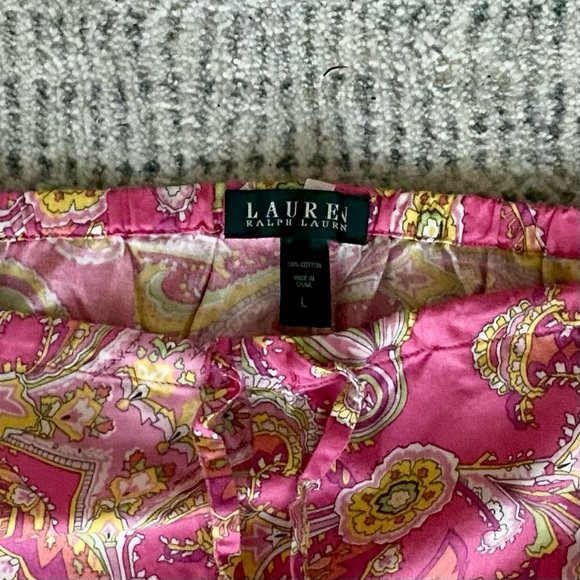 Lauren Ralph Lauren Paisley Pajama Bottoms - Picture 4 of 8